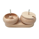 R3MC Bead Spinner Bowl Set with Big Eye Beading Needle Waist Bead