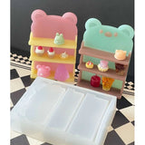 Bear Shelf Silicone Molds Display Tray Mold Epoxy Resin Mold