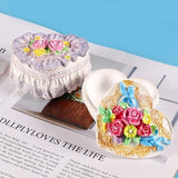 R3MC Box Resin Moulds, Jewelry Box Molds Epoxy Resin Moulds for Crafts