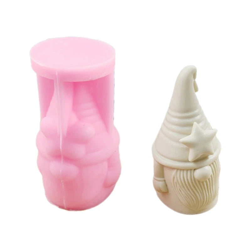 Christmas Santa Claus Silicone Mold for DIY Craft