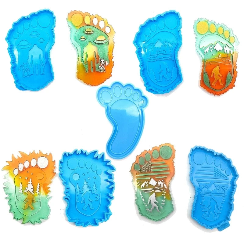 R3MC Coaster Moulds Silicone Resin Casting Mold