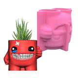 R3MC Pen Holder Gypsum Flower Pot Silicone Mold Epoxy Resin Casting Mold