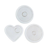 Concrete Candle Holder Mold Storage Box Mold Heart Tray Mold