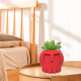 Skeleton Head Silicone Mold Succulent Flowerpot Resin Mold