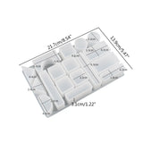 R3MC Crystal Glue Resin Gypsum Aromatherapy Silicone Mold