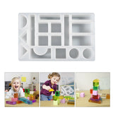 R3MC Crystal Glue Resin Gypsum Aromatherapy Silicone Mold