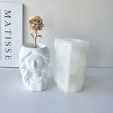 Silicone Mold for Girls Pen Holder Pot - Epoxy Resin Table Ornament Mold
