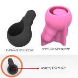 R3MC Light Bulb Succulent Silicone Mold Flower Pot Handicraft