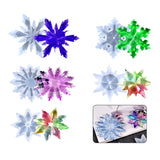 R3MC Christmas Snowflake Keychain Silicone Mold for Jewelry Crafting