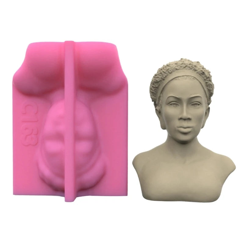 Crystal Drop Glue Aromatherapy Goddess Ornaments Silicone Mold