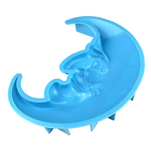 Crystal Epoxy Moon Mirror Silicone Mold for DIY Wall Decor Jewelry Pendant