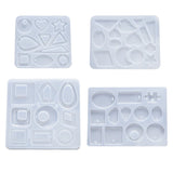 Earrings Mold Pendant Decoration Rhombus Mirror Silicone