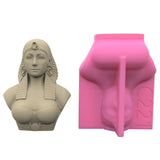 Egyptian Goddess Silicone Mold Home Decor for Resin & Gypsum