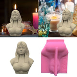 Egyptian Goddess Silicone Mold Home Decor for Resin & Gypsum