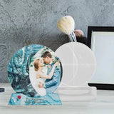 Epoxy Crystal Silicone Mold Moon Photo Frame DIY Craft