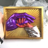 Hand in Hand Shaped Resin Casting Mold