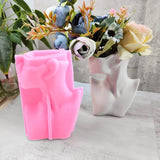 European-style Half-body Vase Silicone Mold Succulent Resin Tool
