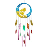 Feather Wolf Wall Hanging Wind Chime Silicone Mold