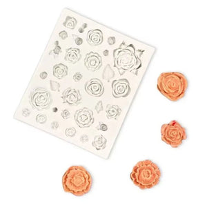 R3MC Flower Fondant Cake Silicone Mould for Cake Decoration
