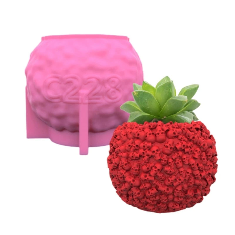 Silicone Flower Pot Mold for DIY Home Decor