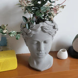 DIY Succulents Flower Pot Silicone Mold Plaster Cement Mold