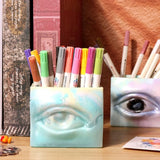 Eye Flowerpot Silicone Mold for Epoxy Resin Casting
