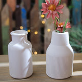 R3MC Flower Vase Resin Mold Cylinder Epoxy Mold Home Decors Mold