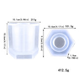 Flower Vase Resin Mold Crystal Epoxy Home Decor Silicone Casting Mold