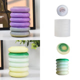 R3MC Geometric Art Gypsum Silicone Molds for Pen Holder