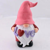 Gnome Candle Silicone Mould Valentine's Dwarf Plaster Mold