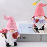 Gnome Candle Silicone Mould Valentine's Dwarf Plaster Mold