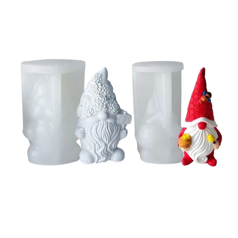 R3MC Gnome Resin Mold for Candle Making