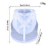R3MC Halloween Skull Shape Silicone Soap Mold Mould