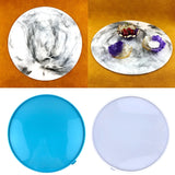 Large Round Crystal Epoxy River Table Mold for Home Decor