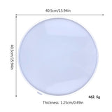 Large Round Crystal Epoxy River Table Mold for Home Decor