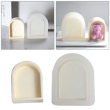 Irregular Door Frame Candle Silicone Mold Epoxy Resin DIY Decoration