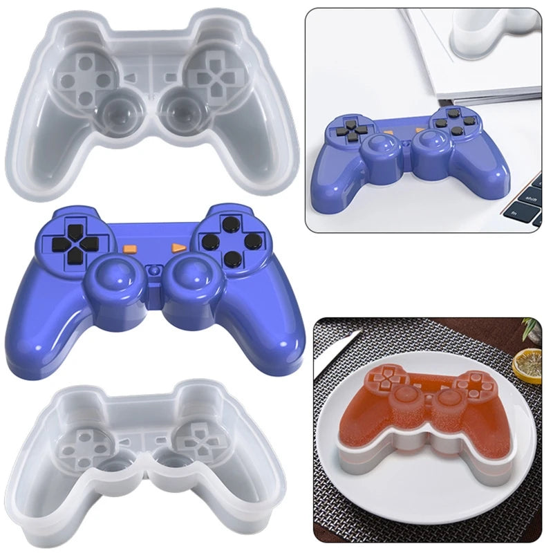 Irregular Gamepad Epoxy Resin Mold DIY Crafts