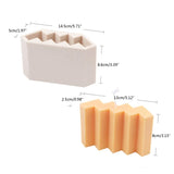 Irregular Wave Shape Silicone Mold for Soap Making