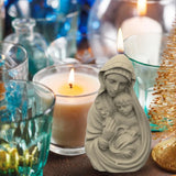 Large Silicone Mary Embrace Mold Mythical Figure Epoxy Resin Mold Home Decor