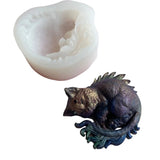 3D Fox Candle Moulds Silicone Resin Mold DIY Soap Mold