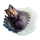 3D Fox Candle Moulds Silicone Resin Mold DIY Soap Mold