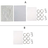 R3MC Notebook Inner Page Silicone Molds Resin Casting Molds