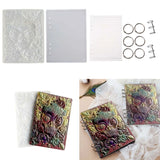 R3MC Notebook Inner Page Silicone Molds Resin Casting Molds