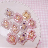 Perfume Bottle Silicone Mold for DIY Resin Shaker Pendant Keychain