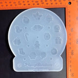 R3MC Quicksand Shaker Filler Epoxy Resin Mold Silicone Mould DIY Tools