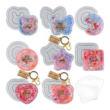 R3MC Resin Casting Shaker Mold for Jewelry Keychain Craft