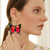 R3MC Resin Silicone Mold Butterflies Keychain Pendant Earrings