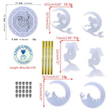 DIY Resin Wind Chime Mold Kit for Home Decor Pendant