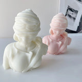 R3MC Female Body Silicone Candle Mold for Candle Making
