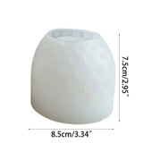 Silicone Flowerpot Mold Gypsum Planter Candle Holder Molds